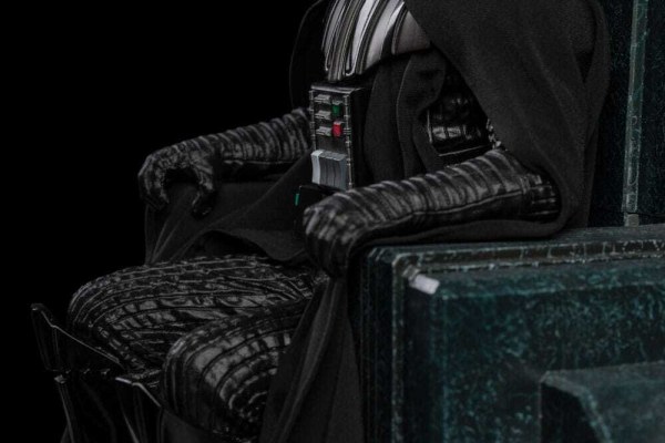 Star Wars Statue im Art Scale 1:10, Darth Vader auf dem Thron, 18 cm
