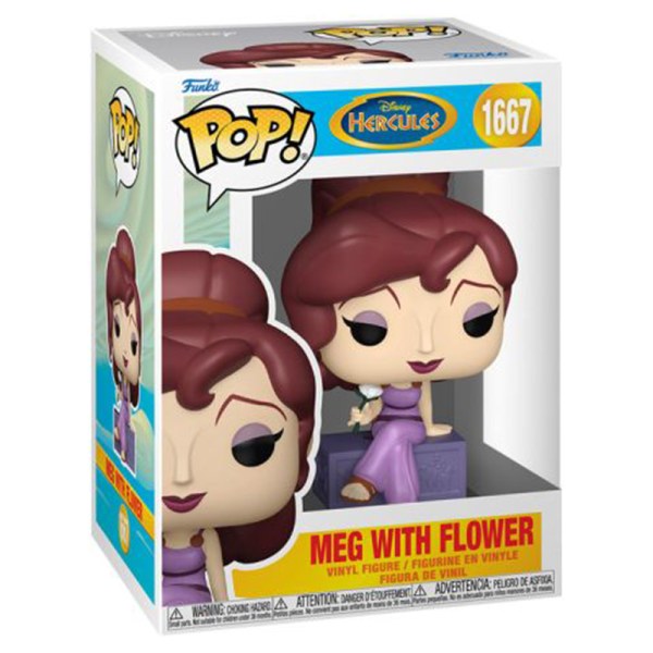 FUNKO POP! 1667 Meg mit Blume - Disney Pop Herkules 25.