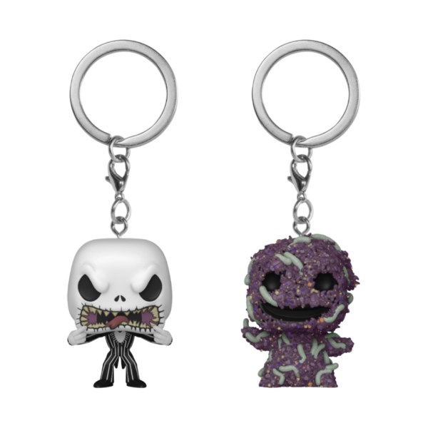 Pocket Pop Schlüsselanhänger 2er-Pack Jack & Oogie Boogie - Disney Nightmare Before Christmas