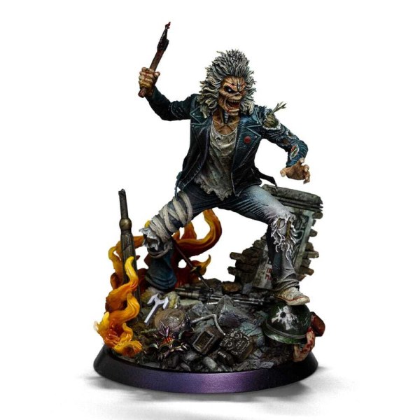 Art Scale Eddie 22 cm – Iron Studios Iron Maiden 50-jähriges Jubiläum