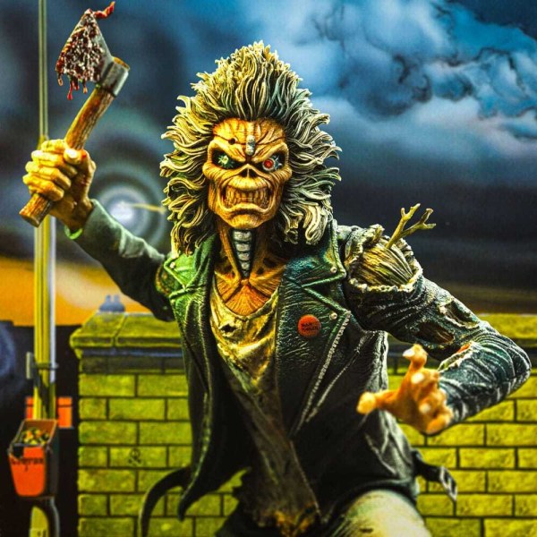 Art Scale Eddie 22 cm – Iron Studios Iron Maiden 50-jähriges Jubiläum