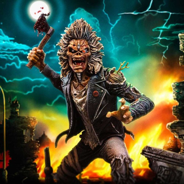 Art Scale Eddie 22 cm – Iron Studios Iron Maiden 50-jähriges Jubiläum