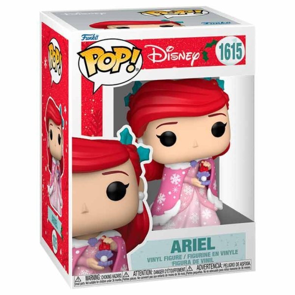 FUNKO POP! 1615 Weihnachts- Ariel - Disney Die Kleine Meerjungfrau