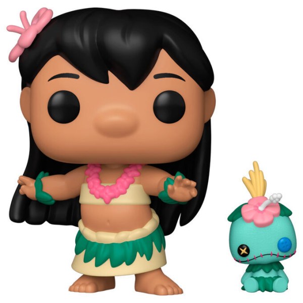 FUNKO POP! 1741 Hula Lilo mit Scrump - Disney Lilo & Stitch