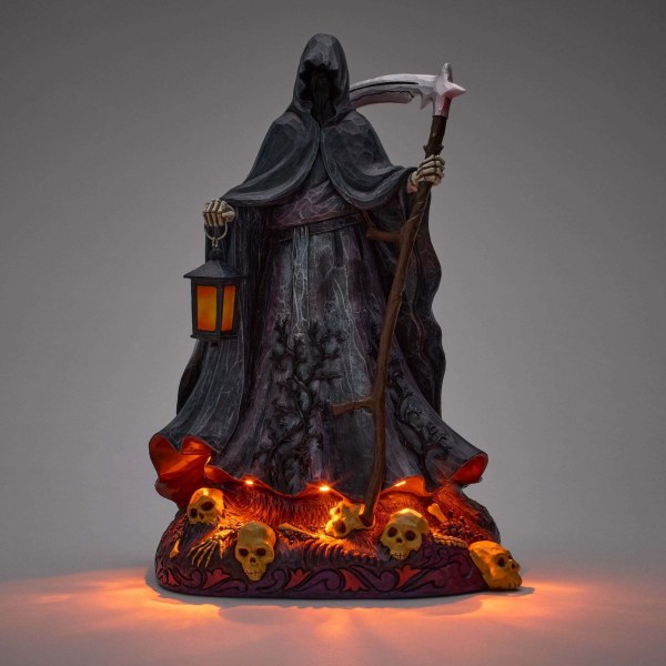 Figur des Sensenmanns mit LED - Heartwood Creek