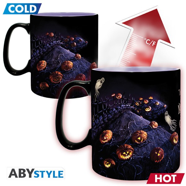JACK & MOND TASSE MIT WÄRMEWECHSEL - DISNEY NIGHTMARE BEFORE CHRISTMAS