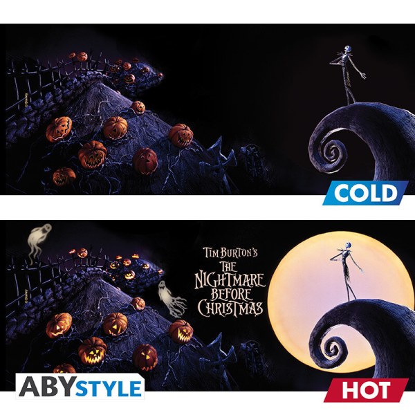 JACK & MOND TASSE MIT WÄRMEWECHSEL - DISNEY NIGHTMARE BEFORE CHRISTMAS