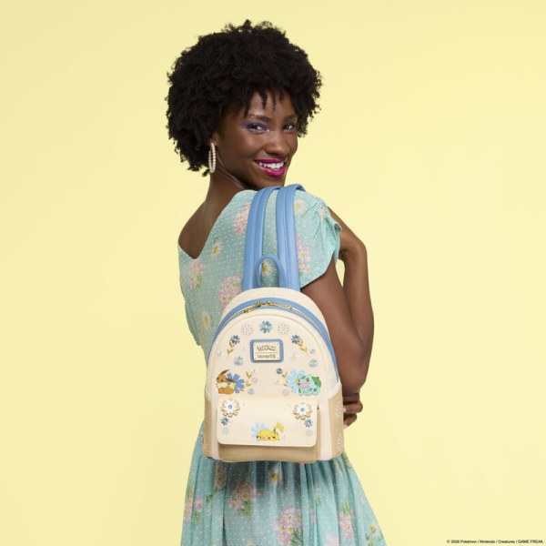 Pokémon Mini-Rucksack mit Blumenmuster – Loungefly Pokémon