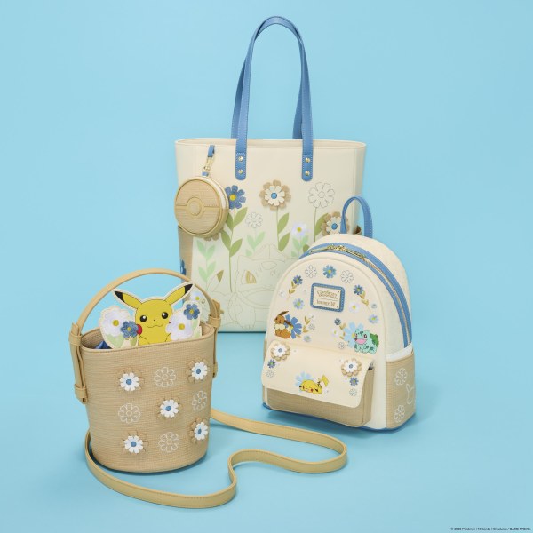 Pikachu Umhängetasche mit Blumenmuster – Loungefly Pokémon