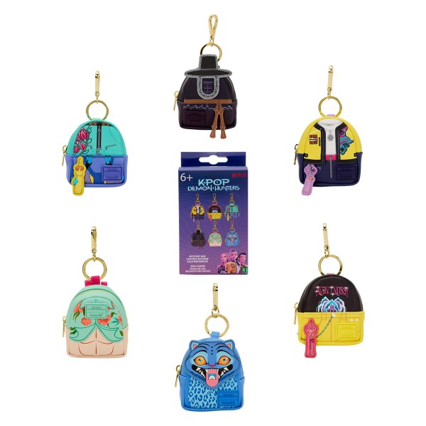 KPop Demon Hunters Mystery Mini-Rucksack-Schlüsselanhänger - Loungefly Netflix