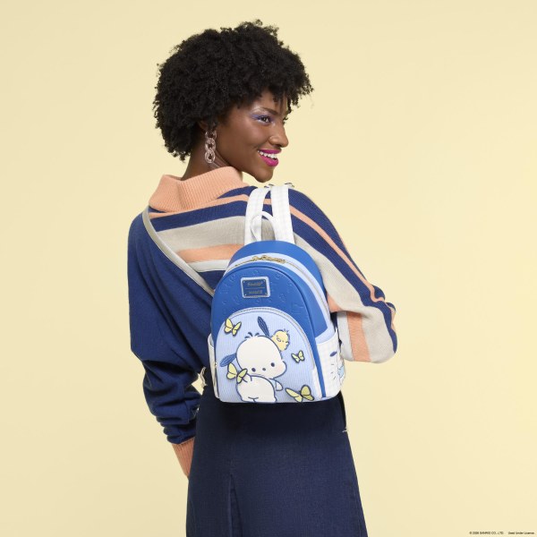 Pochacco Gingham Mini-Rucksack - Loungefly Sanrio