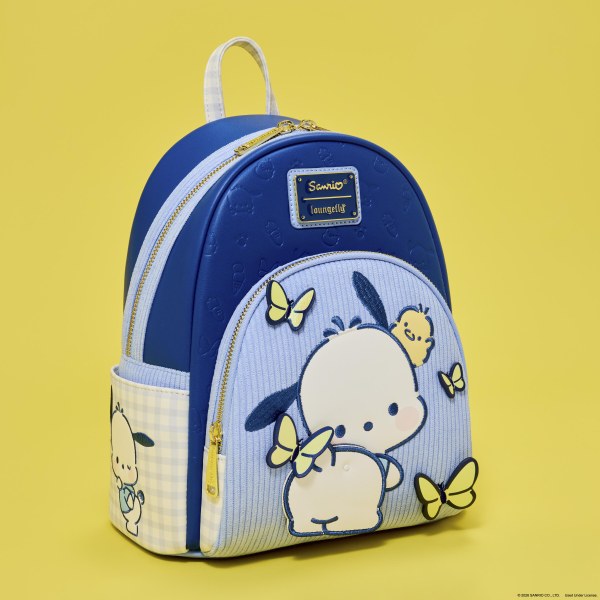 Pochacco Gingham Mini-Rucksack - Loungefly Sanrio