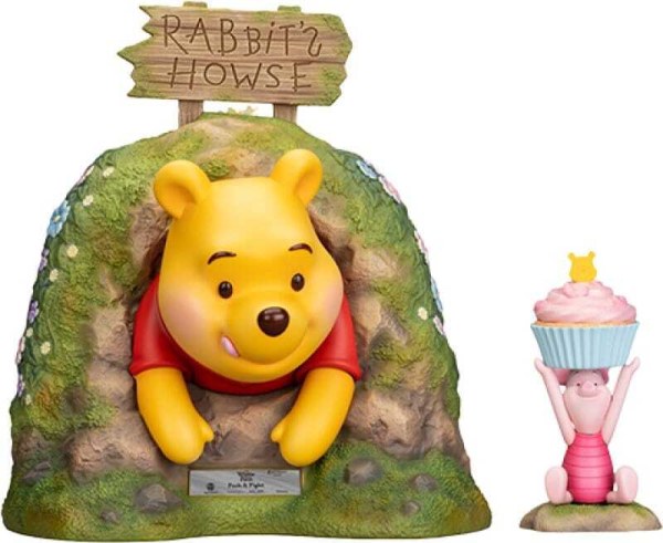 Disney Master Craft Winnie Puuh & Ferkel Figur, 33 cm