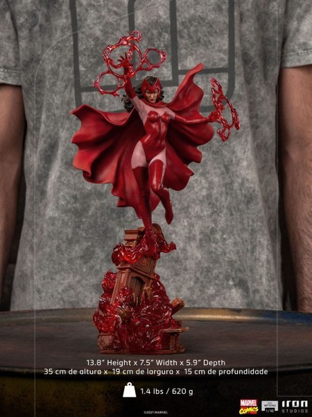 Marvel Comics-Statue im Maßstab 1:10 (BDS Art Scale) Scarlet Witch, 35 cm