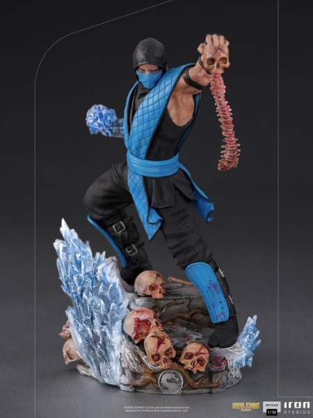 Mortal Kombat-Statuette 1/10 Art Scale Sub-Zero 23 cm
