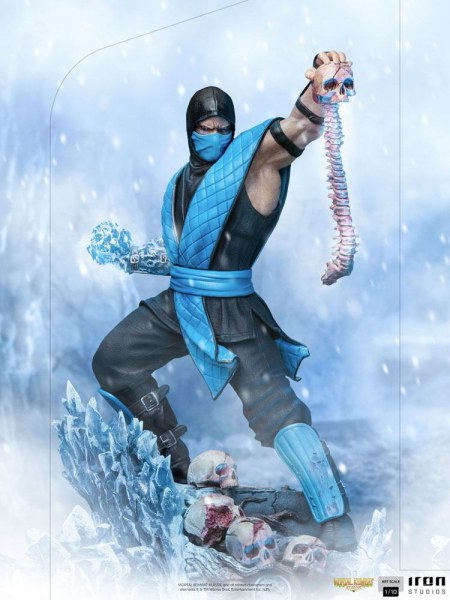 Mortal Kombat-Statuette 1/10 Art Scale Sub-Zero 23 cm
