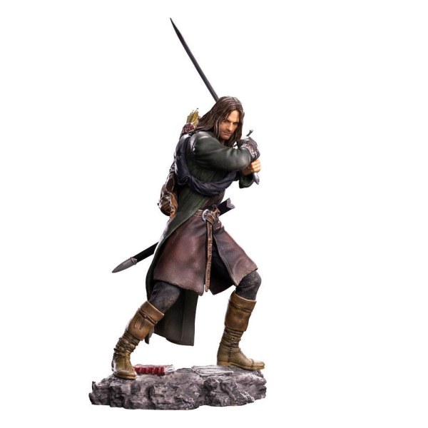 Herr der Ringe Statue im Maßstab 1:10, BDS Art Scale, Aragorn, 24 cm