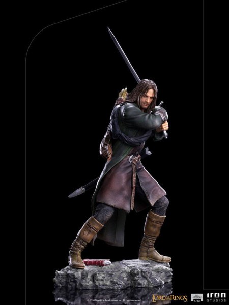 Herr der Ringe Statue im Maßstab 1:10, BDS Art Scale, Aragorn, 24 cm