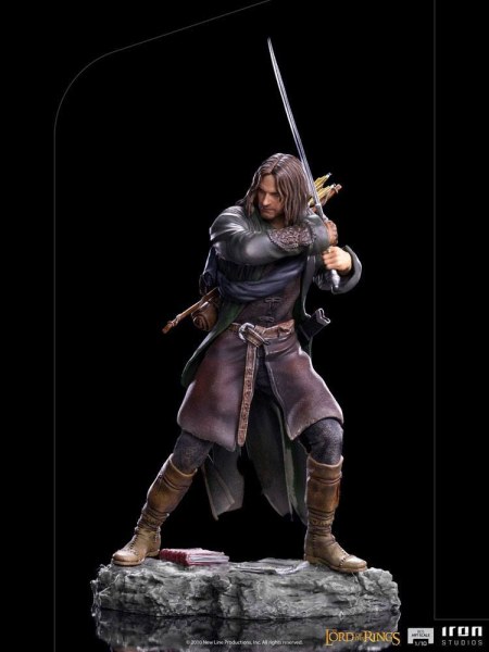 Herr der Ringe Statue im Maßstab 1:10, BDS Art Scale, Aragorn, 24 cm