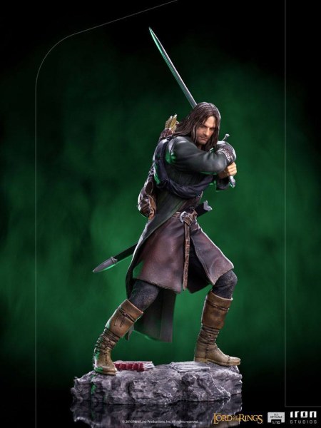 Herr der Ringe Statue im Maßstab 1:10, BDS Art Scale, Aragorn, 24 cm