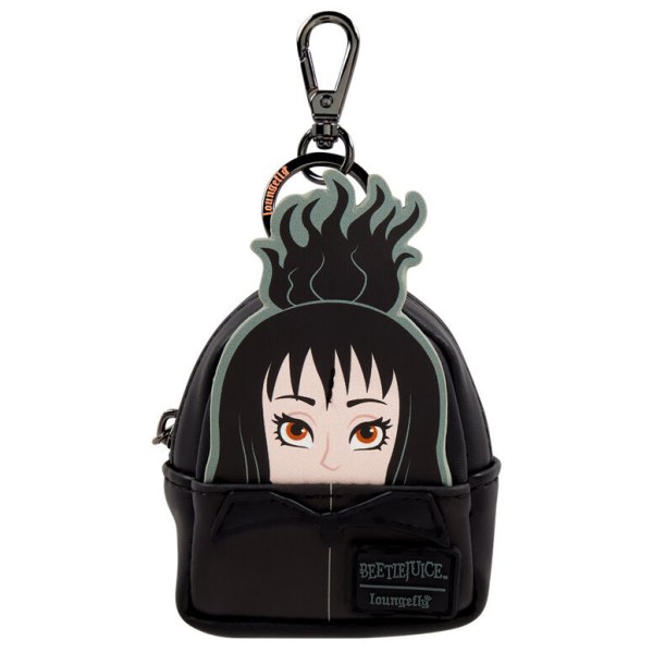 Geheimnisvoller Schlüsselanhänger – Loungefly Mini-Rucksack – Beetlejuice