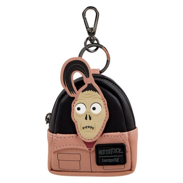 Geheimnisvoller Schlüsselanhänger – Loungefly Mini-Rucksack – Beetlejuice