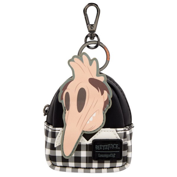 Geheimnisvoller Schlüsselanhänger – Loungefly Mini-Rucksack – Beetlejuice