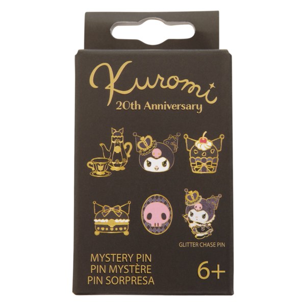 Überraschungsbox – Emaille-Anstecknadel – Hello Kitty Kuromi 20. Jubiläum