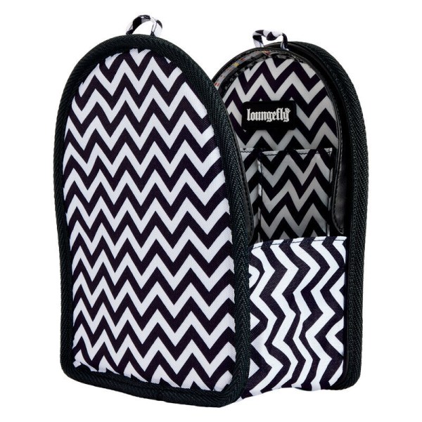 Loungefly Rucksack-Organizer mit Leuchtfunktion – Zickzack