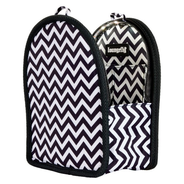 Loungefly Rucksack-Organizer mit Leuchtfunktion – Zickzack