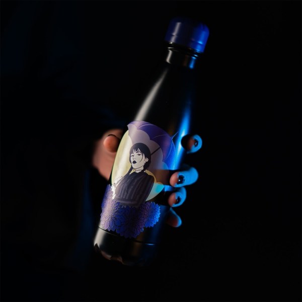 500-ml-Isolierflasche aus Metall für heiße und kalte Getränke – Wednesday