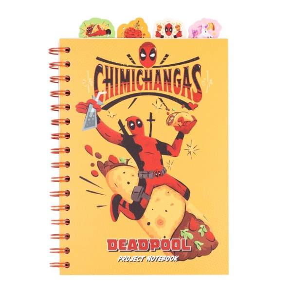 Marvel Deadpool Projektnotizbuch