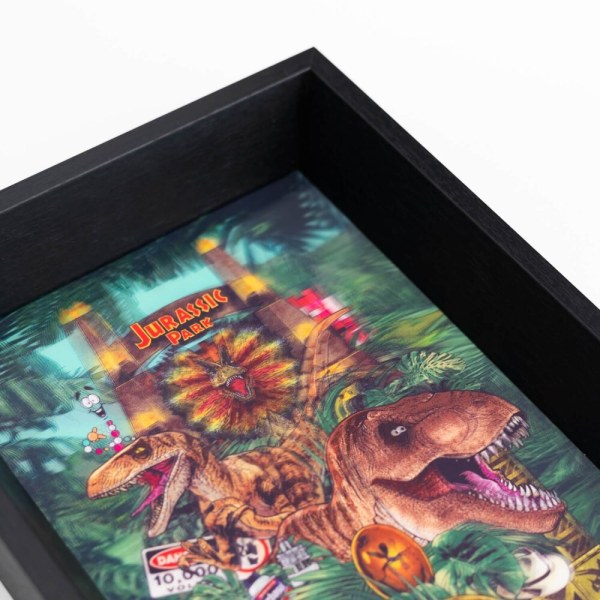 Jurassic Park gerahmter Lentikulär