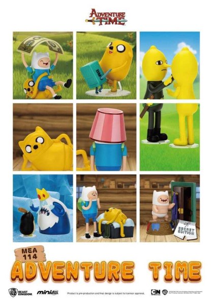 Adventure Time Mini Egg Attack Blind Box Adventure Time Figurensortiment 9 cm (6)