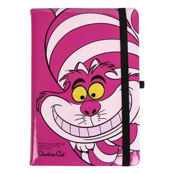 Disney – Alice im Wunderland – Premium-Notizbuch A5 mit Grinsekatze