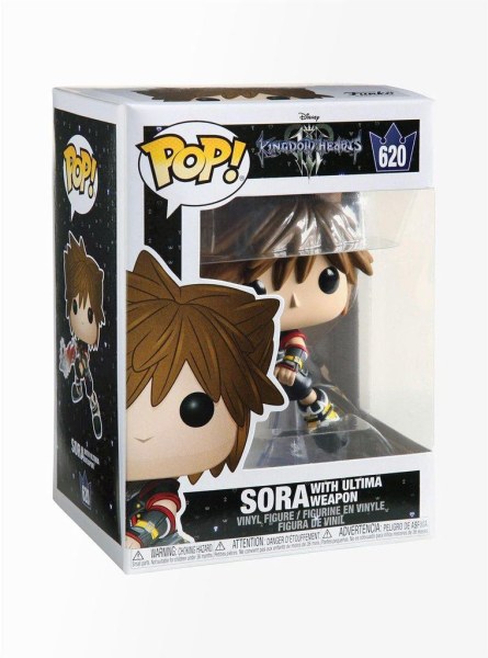 Kingdom Hearts 3 POP! 620 Disney Vinylfigur Sora mit Ultima-Waffe, 9 cm