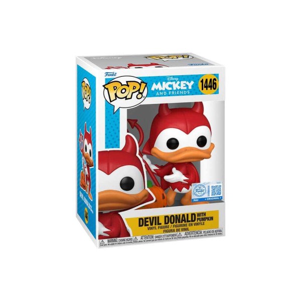 Figure Pop! 1446 Disney: Teufel Donald mit Kürbis