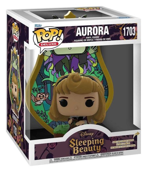 FUNKO POP! 1703 Deluxe Aurora mit Buntglas - Disney Dornröschen