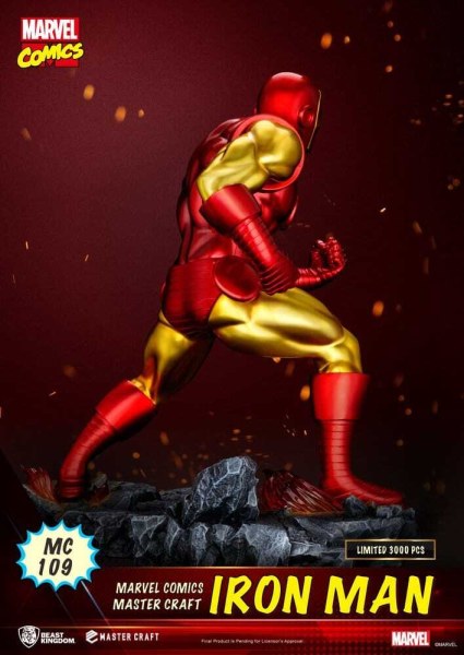 Marvel Comics Master Craft Iron Man Statuette, 29 cm