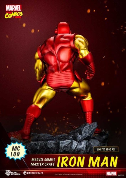 Marvel Comics Master Craft Iron Man Statuette, 29 cm