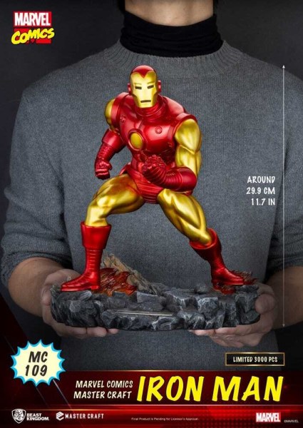 Marvel Comics Master Craft Iron Man Statuette, 29 cm