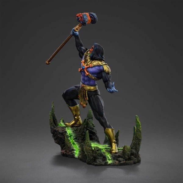 Skeletor Disco Art Scale , 28 cm (exklusiv bei HEO) – Iron Studios Masters of the Universe