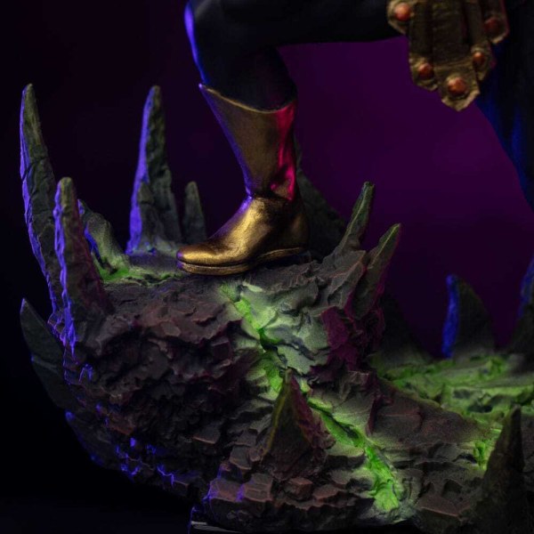 Skeletor Disco Art Scale , 28 cm (exklusiv bei HEO) – Iron Studios Masters of the Universe