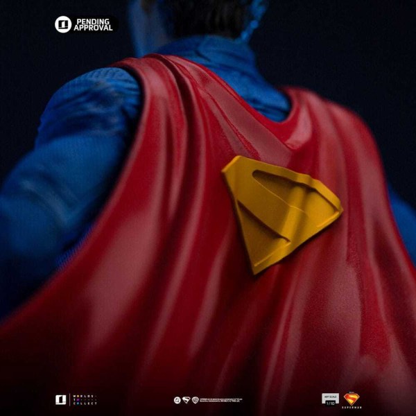 Superman & Krypto im Art Scale , 32 cm – Iron Studios Superman Legacy