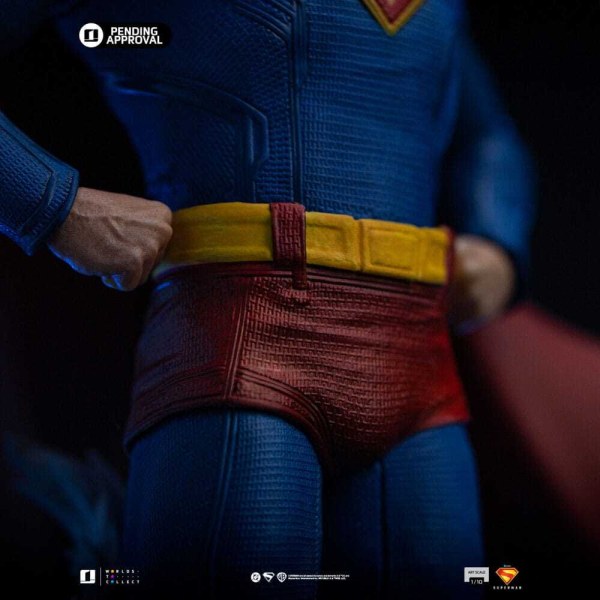 Superman & Krypto im Art Scale , 32 cm – Iron Studios Superman Legacy