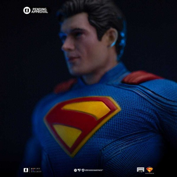 Superman & Krypto im Art Scale , 32 cm – Iron Studios Superman Legacy