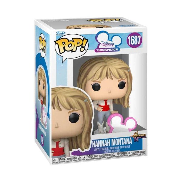 FUNKO POP! 1687 Hannah mit Disney- Ikone – Disney Channel Hannah Montana