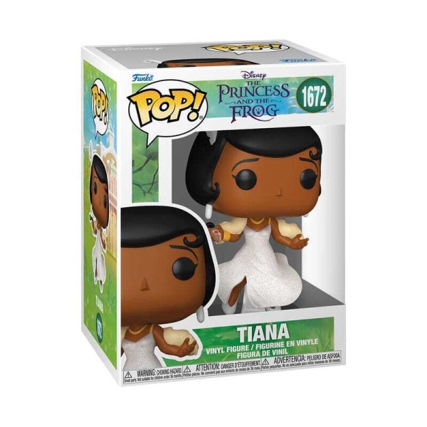 FUNKO POP! 1672 Tiana mit Glitzer - Disney Die Prinzessin und der Frosch