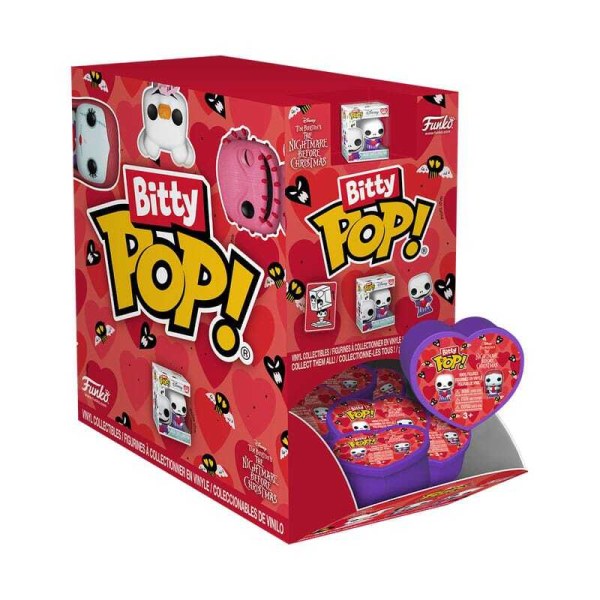 Bitty POP! Valentinstag-Überraschungsfiguren – Disney Nightmare Before Weihnachten