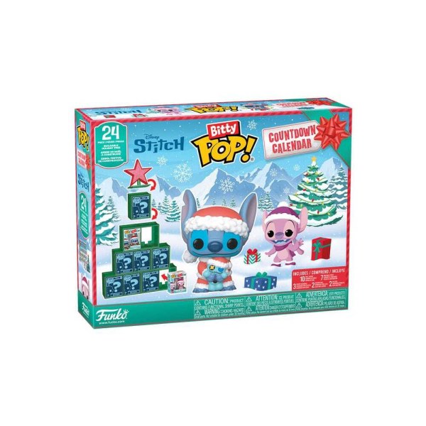 Bitty POP! Adventskalender 24-Tage Weihnachten Stitch - Disney Lilo & Stitch